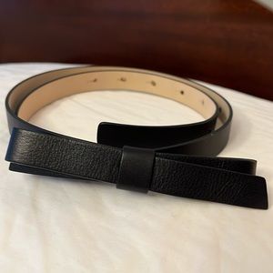 kate spade ♠️ 15mm Skinny Bow Belt S